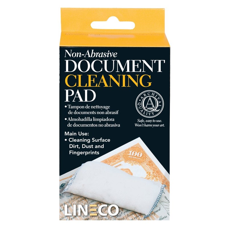 Lineco Document Cleaning Pad, 3-inch Length, White - Image 1